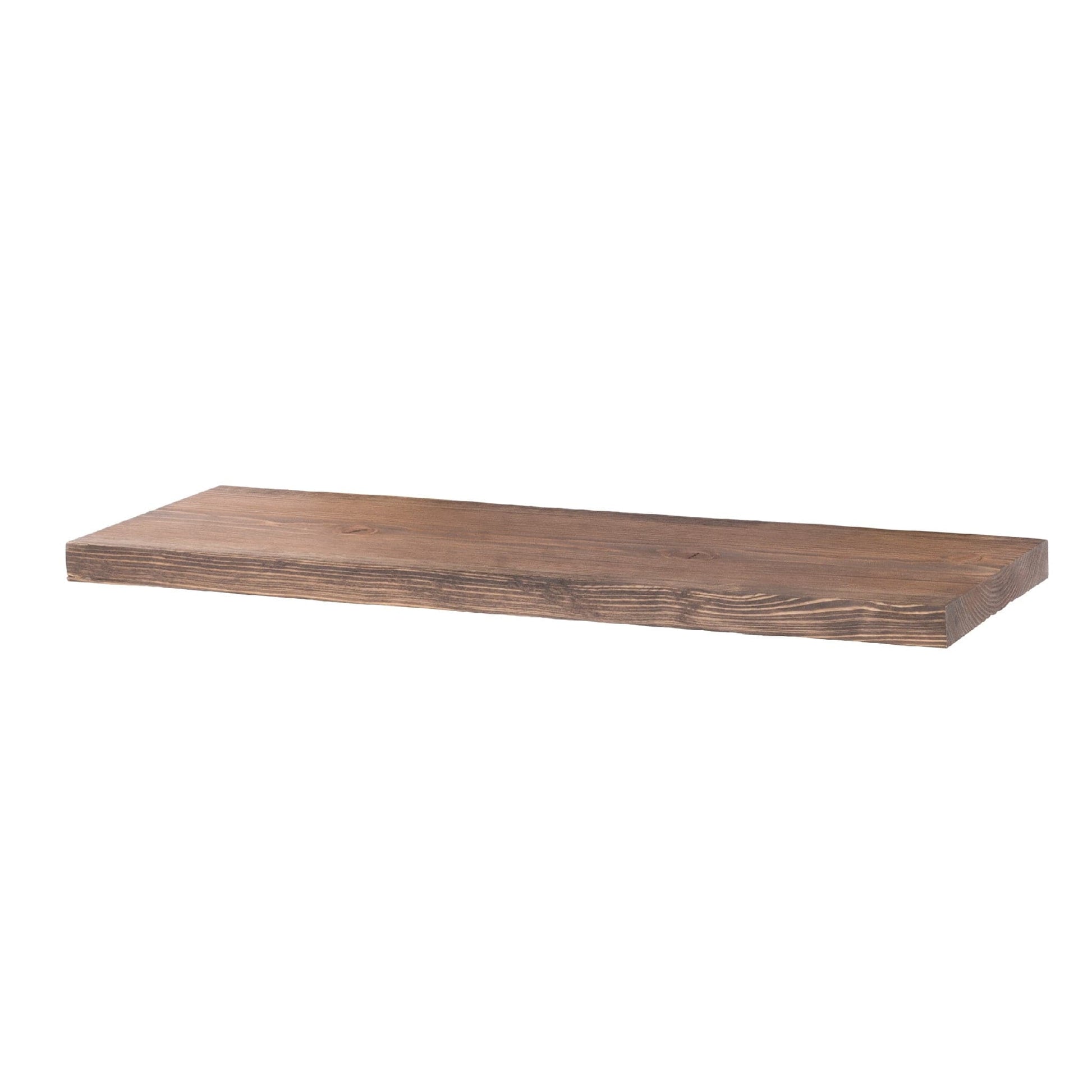 RESTORE Sunset Brown 24 in. Wood Shelf (Wood Only) PIPE DECOR