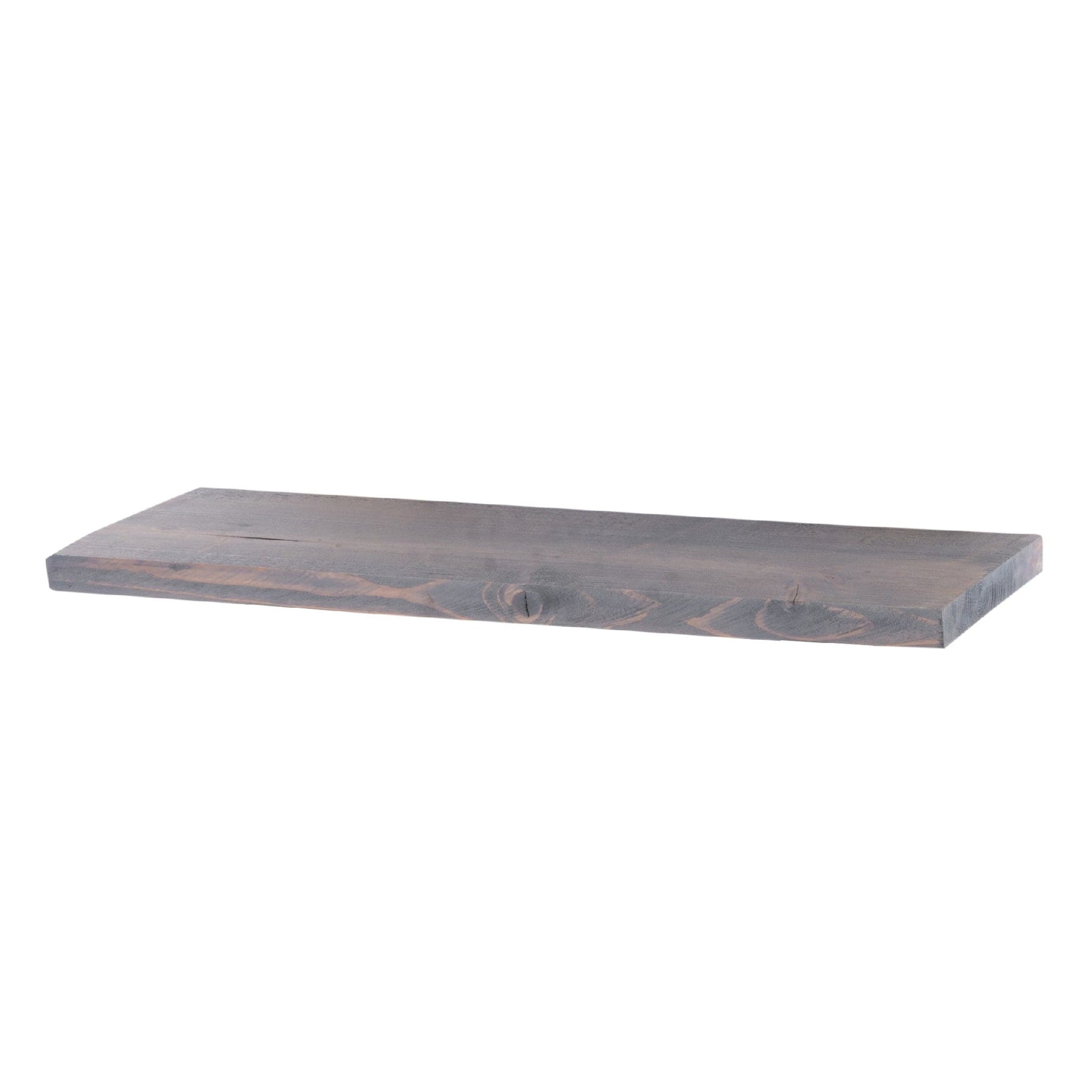 RESTORE Riverstone Grey 24 in. Wood Shelf (Wood Only) PIPE DECOR