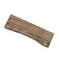 RESTORE Boulder Black 24 in. Live Edge Wood Shelf (Wood Only) PIPE DECOR