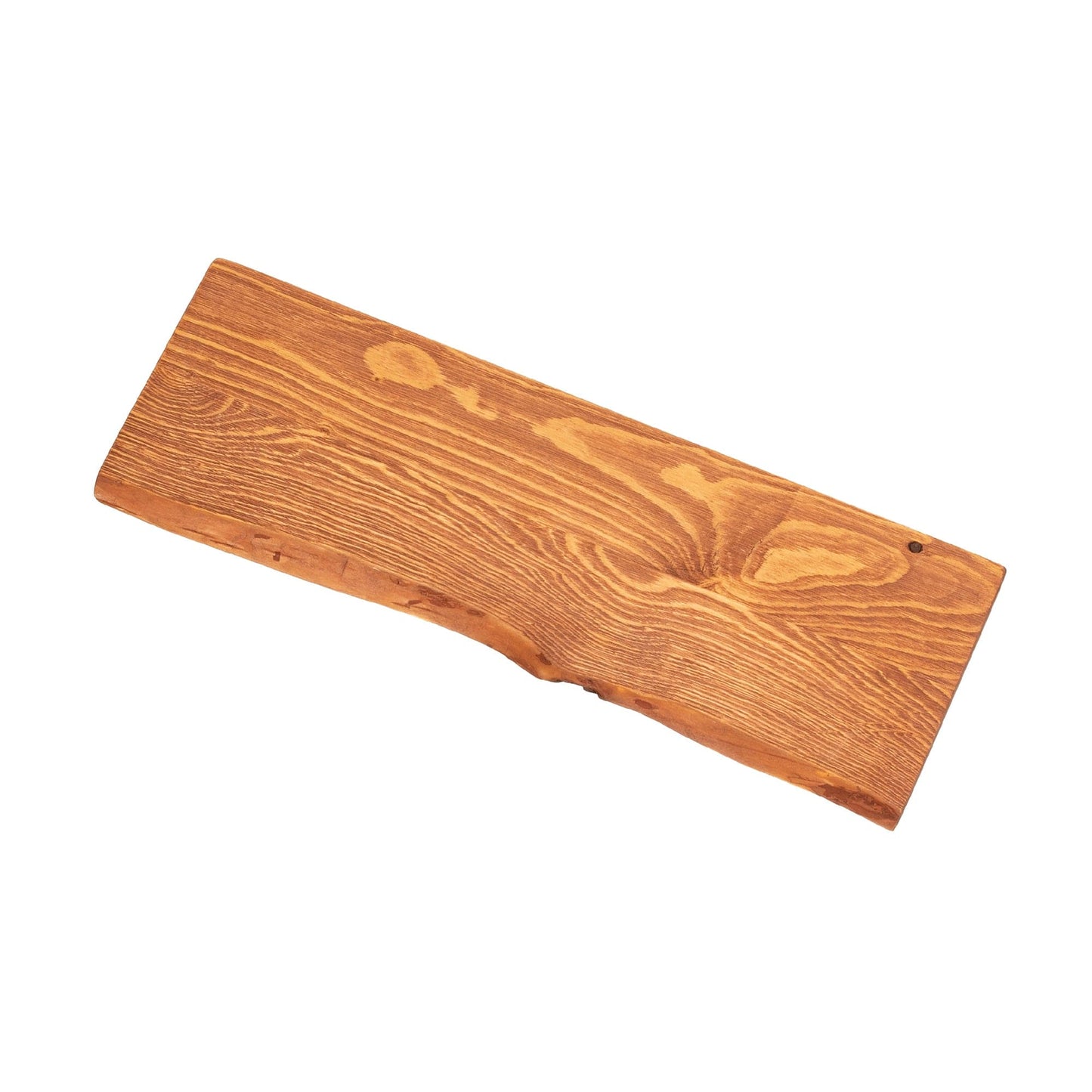 RESTORE Sunset Cedar 24 in. Live Edge Wood Shelf (Wood Only) PIPE DECOR