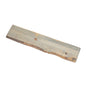 RESTORE Riverstone Grey 36 in. Live Edge Wood Shelf (Wood Only) PIPE DECOR