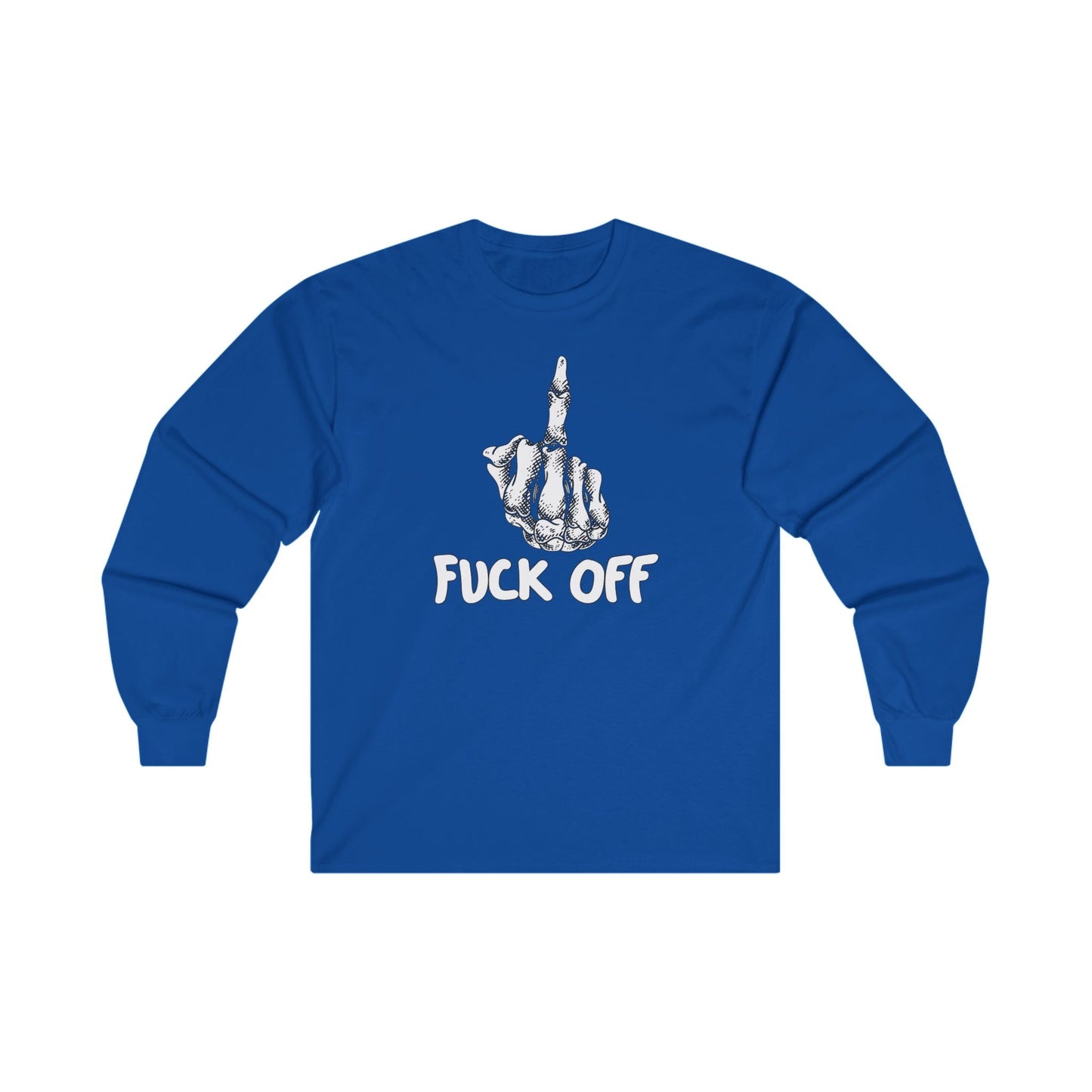 Fuck Off Finger Long Sleeve Tee The Devil's Pickle