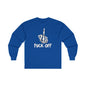 Fuck Off Finger Long Sleeve Tee The Devil's Pickle