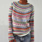 Women’s Fashionable Pullover Sweater Top | Cozy Everyday Knit FitiqueFit