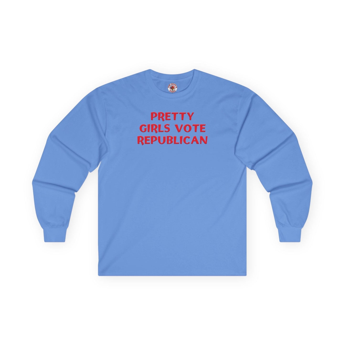 Pretty Girls Vote Republican Long Sleeve Tee The Devil's Pickle