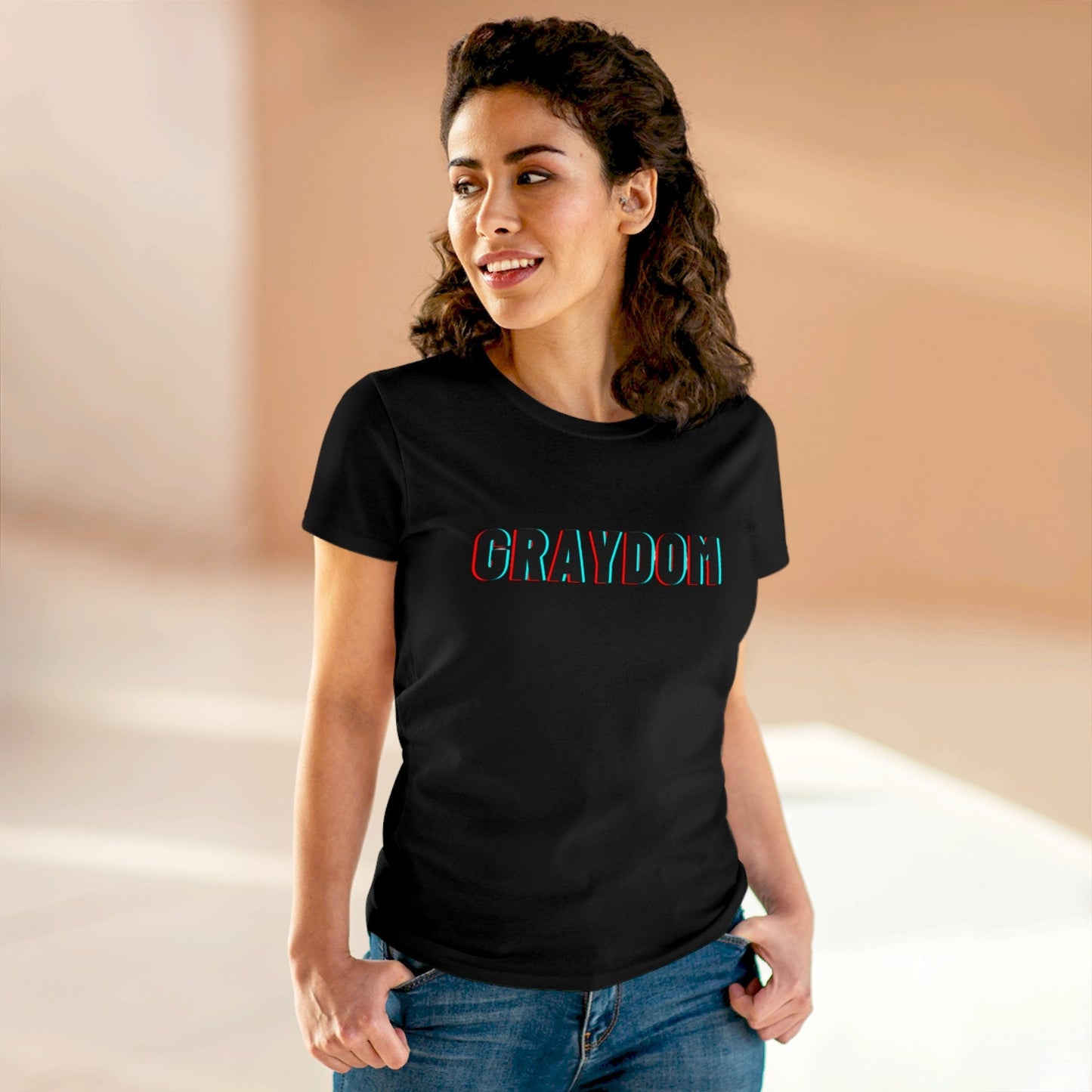 Graydom Women's Midweight Cotton Tee Graydom Grayceful LLC
