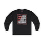 Beer Bacon Guns and Freedom Long Sleeve Tee The Devil's Pickle
