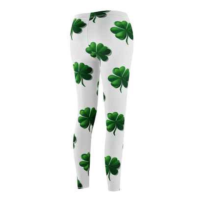 Women's Mid-Rise Shamrock Leggings   St Patricks Day Edition! Country in My Heart