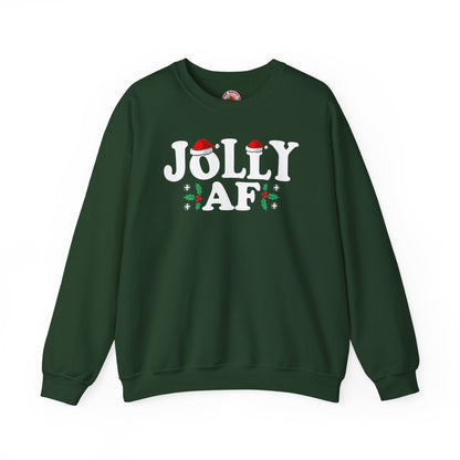 Jolly AF Crewneck Sweatshirt The Devil's Pickle
