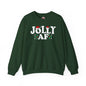 Jolly AF Crewneck Sweatshirt The Devil's Pickle