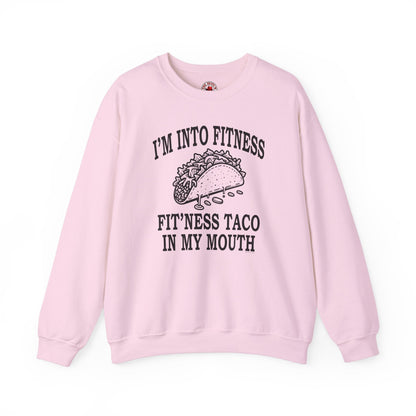 I'm Into Fitness Crewneck Sweatshirt The Devil's Pickle