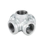 1/2 in. Galvanized 5-Way Fitting PIPE DECOR