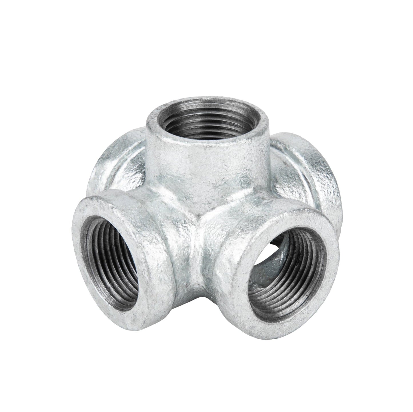 3/4 in. Galvanized 5-Way Fitting PIPE DECOR