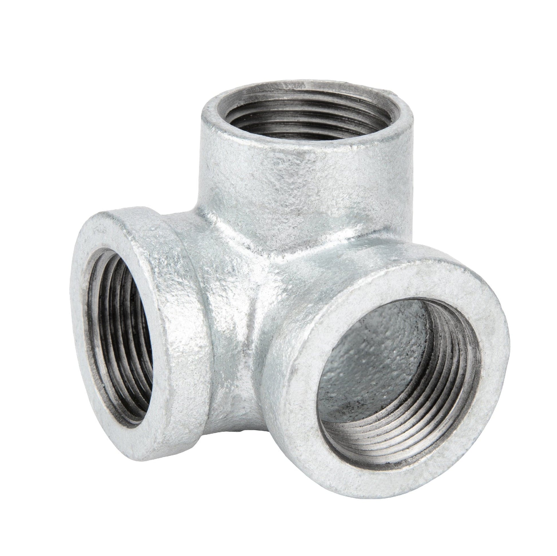 1 in. Galvanized Side Outlet Elbow PIPE DECOR
