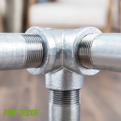 1 in. Galvanized Side Outlet Elbow PIPE DECOR
