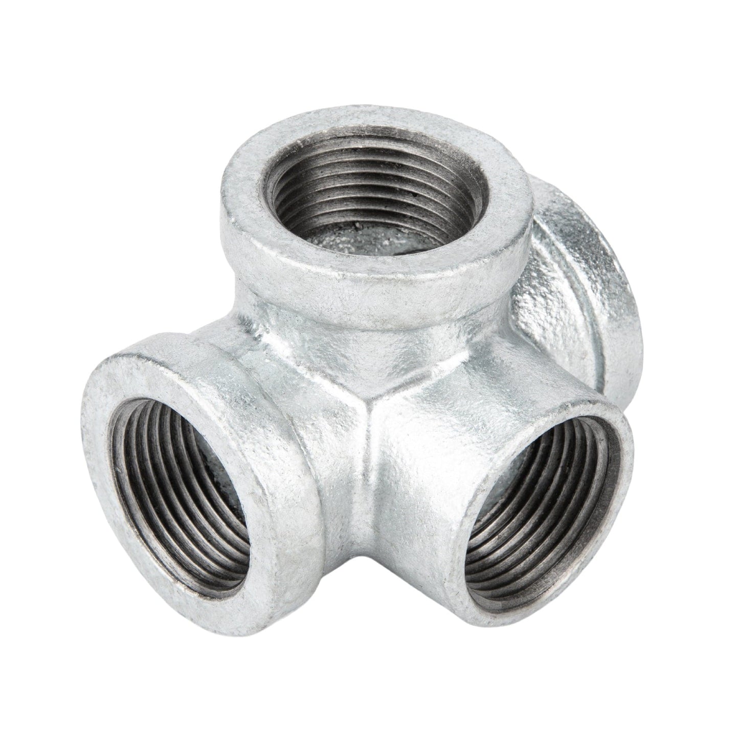 1 in. Galvanized Iron Side Outlet Tee PIPE DECOR