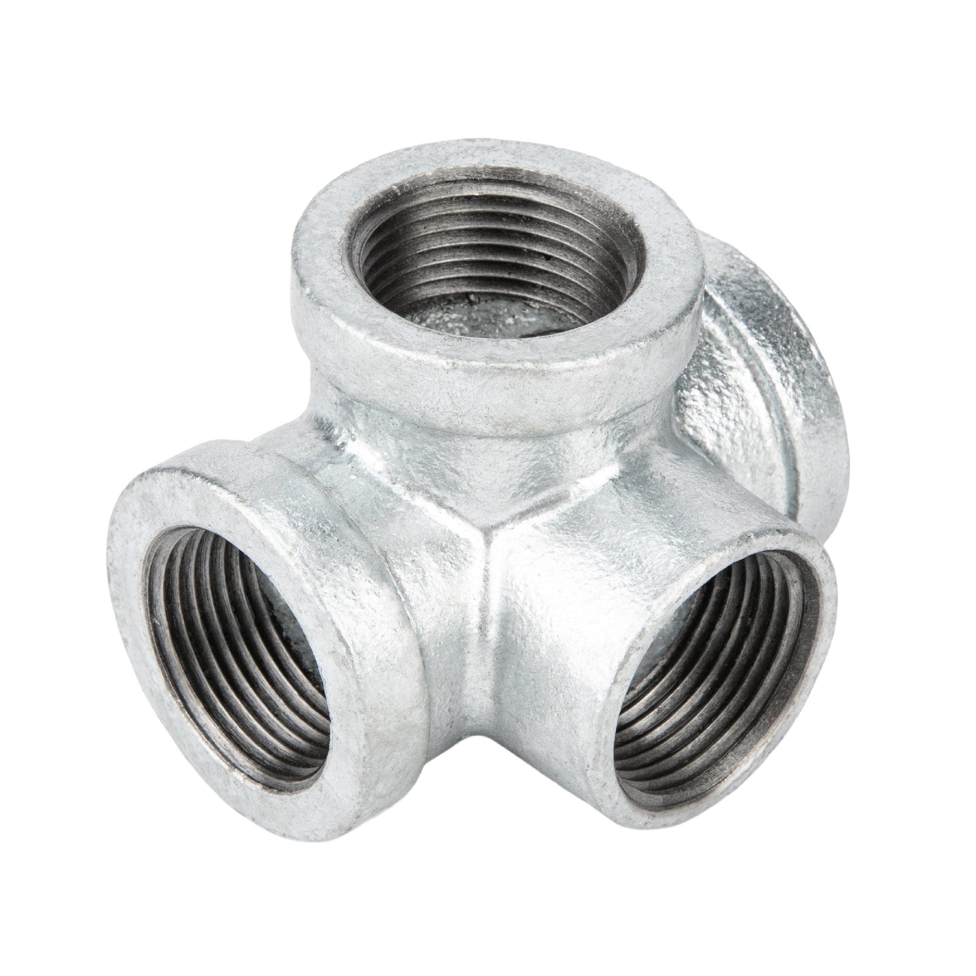 1 in. Galvanized Iron Side Outlet Tee PIPE DECOR