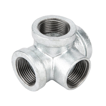1 in. Galvanized Iron Side Outlet Tee PIPE DECOR