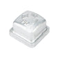 1 in. Galvanized Square Cap PIPE DECOR