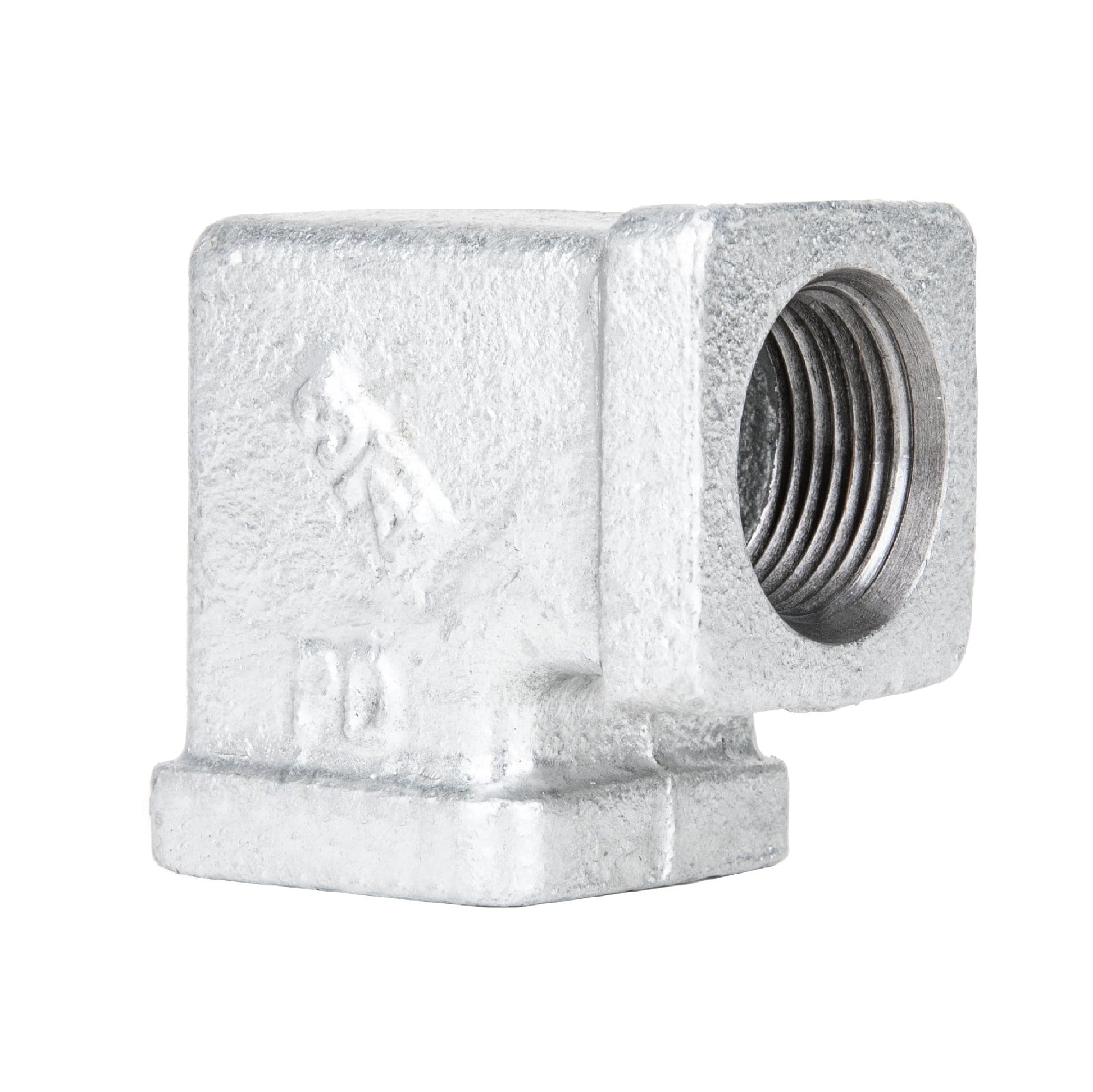 3/4 in. Galvanized Square 90 Degree Elbow PIPE DECOR