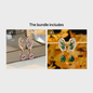 Romantic Flower Dangle Earrings Women Birthstone Party Earrings Jewelry Gifts NovaCart