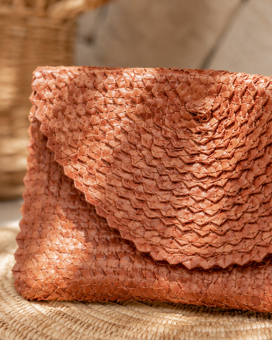 Rattan Clutch Village Thrive