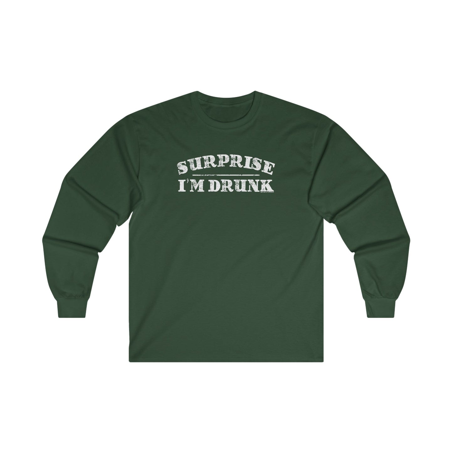Surprise I'm Drunk Long Sleeve Tee The Devil's Pickle