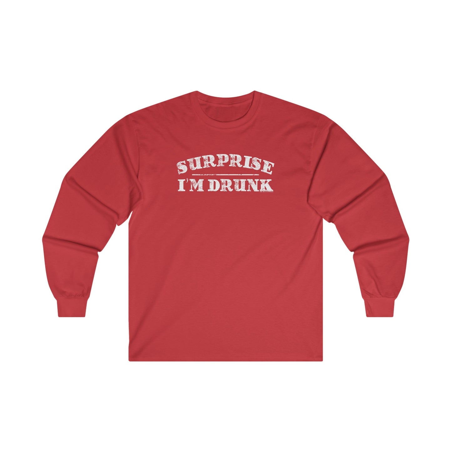 Surprise I'm Drunk Long Sleeve Tee The Devil's Pickle