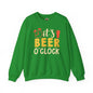 It's Beer O'clock Crewneck Sweatshirt The Devil's Pickle