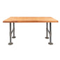 RESTORE Sunset Cedar Solid Wood Coffee Table PIPE DECOR