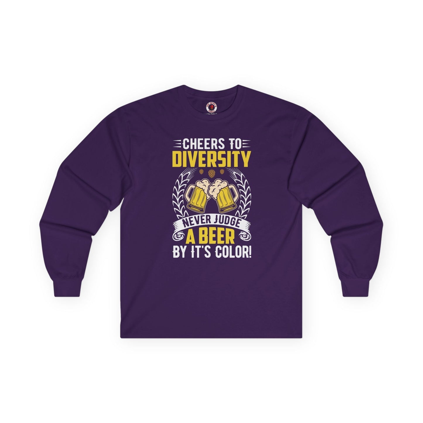 Cheers to Diversity Long Sleeve Tee The Devil's Pickle