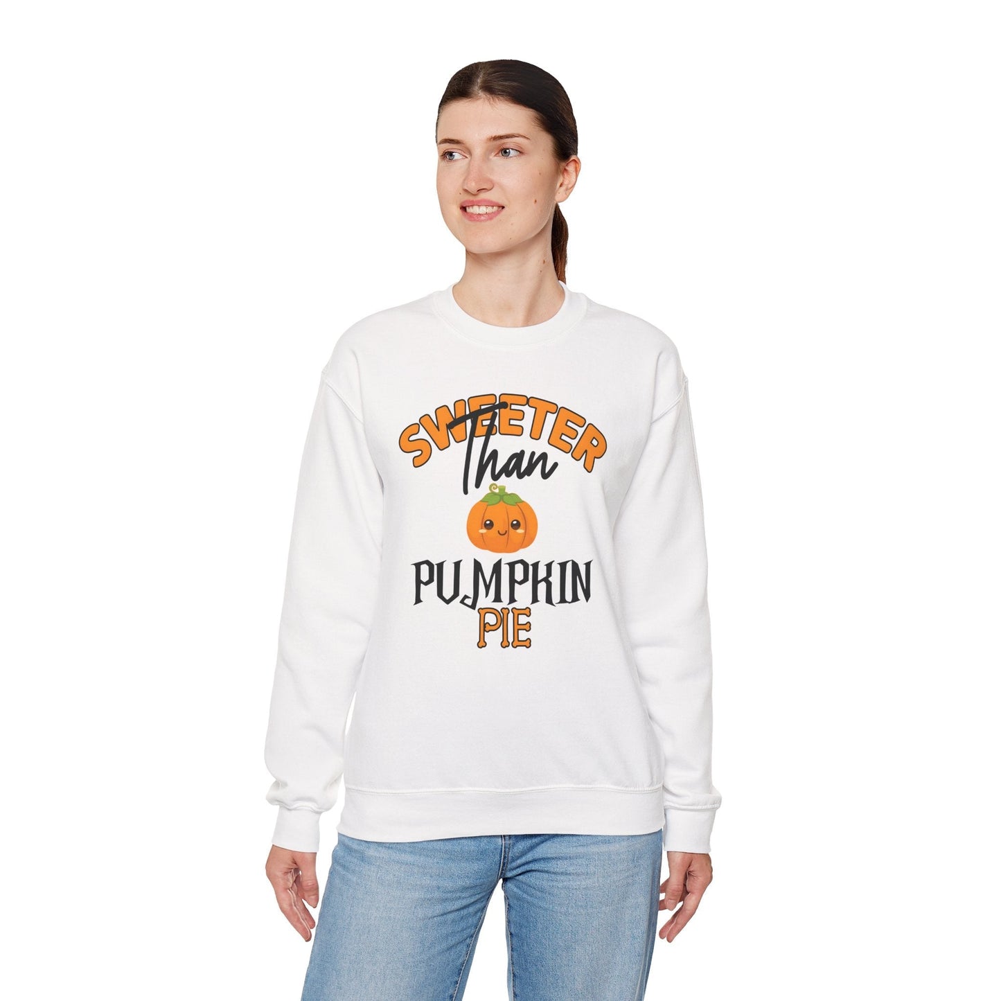 Sweeter Than Pumpkin Pie Crewneck Sweatshirt The Devil's Pickle