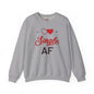 Single AF Crewneck Sweatshirt The Devil's Pickle