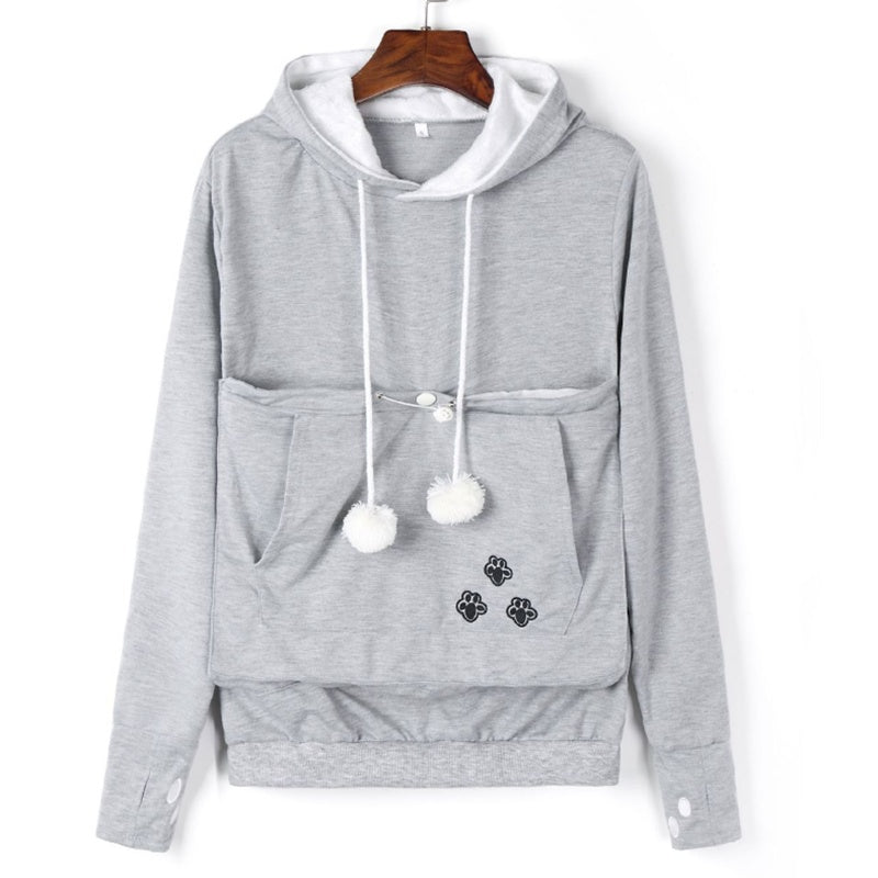 Cat Lovers Hoodie – Unisex Casual Cat Graphic Pullover FitiqueFit