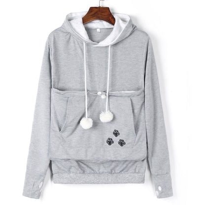 Cat Lovers Hoodie – Unisex Casual Cat Graphic Pullover FitiqueFit