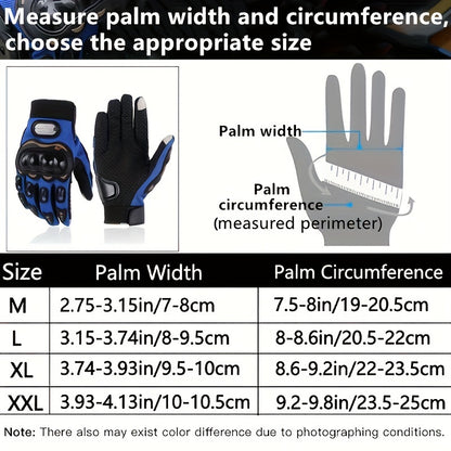 Suitable For Motorcycles, Road Bikes, Off-road Motorcycles, Spring, Summer, Autumn, And Winter Unisex Finger Touch Screen Gloves For Men And Women, Breathable Cycling Gloves, Motorcycle Gloves, Bicycle Gloves. NovaCart