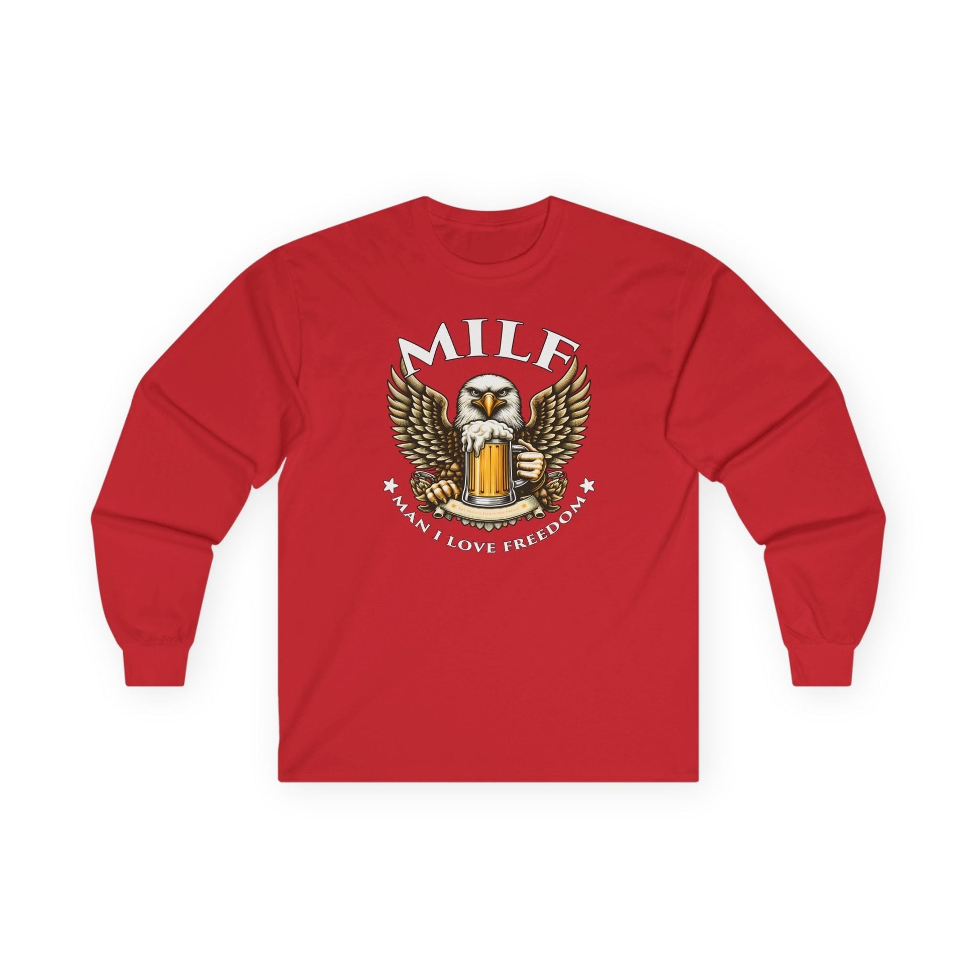 Man I Love Freedom Long Sleeve Tee The Devil's Pickle