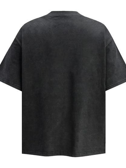 Men's Letter Round Neck Short Sleeve T-Shirt New Era Fashion LLc