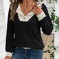 Women’s Color-Block V-Neck Pullover FitiqueFit