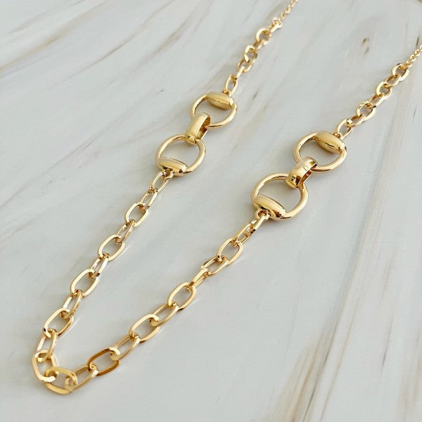 Double Equestrian Chain Necklace Shop Style & More | Fresh Looks, Everyday Deals & Free Shipping