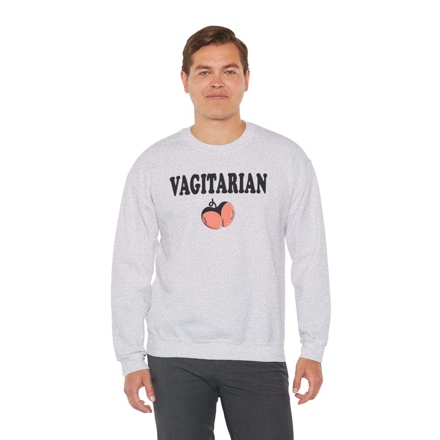 Vagitarian Crewneck Sweatshirt The Devil's Pickle