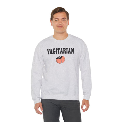 Vagitarian Crewneck Sweatshirt The Devil's Pickle