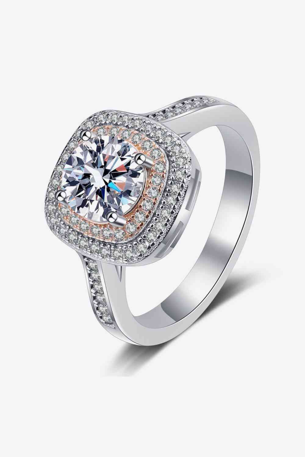 Need You Now Moissanite Ring – Handcrafted 925 Sterling Silver Design See size chart under “more details” The Fashion Celestial