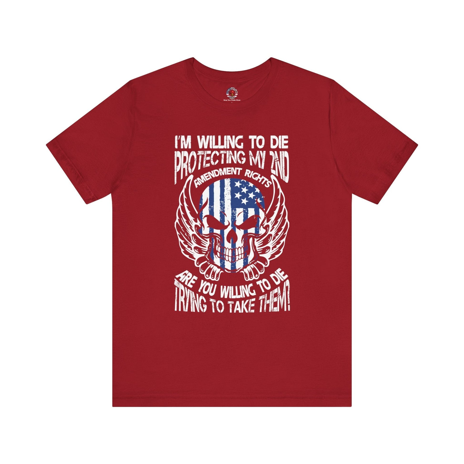 Protecting My 2nd Amendment Rights T-Shirt The Devil's Pickle