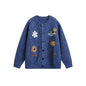 Women’s Retro Floral Embroidered Cardigan Sweater FitiqueFit