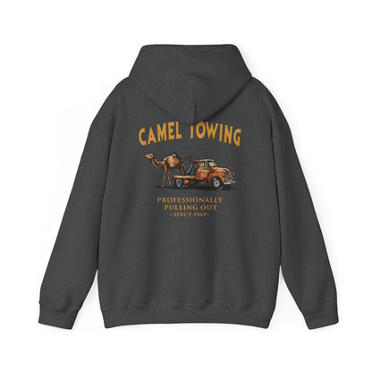 Camel Towing Back Hooded Sweatshirt The Devil's Pickle
