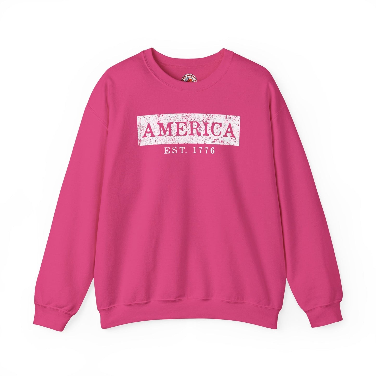 America Est. 1776 Crewneck Sweatshirt The Devil's Pickle