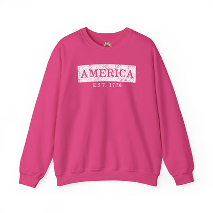 America Est. 1776 Crewneck Sweatshirt The Devil's Pickle