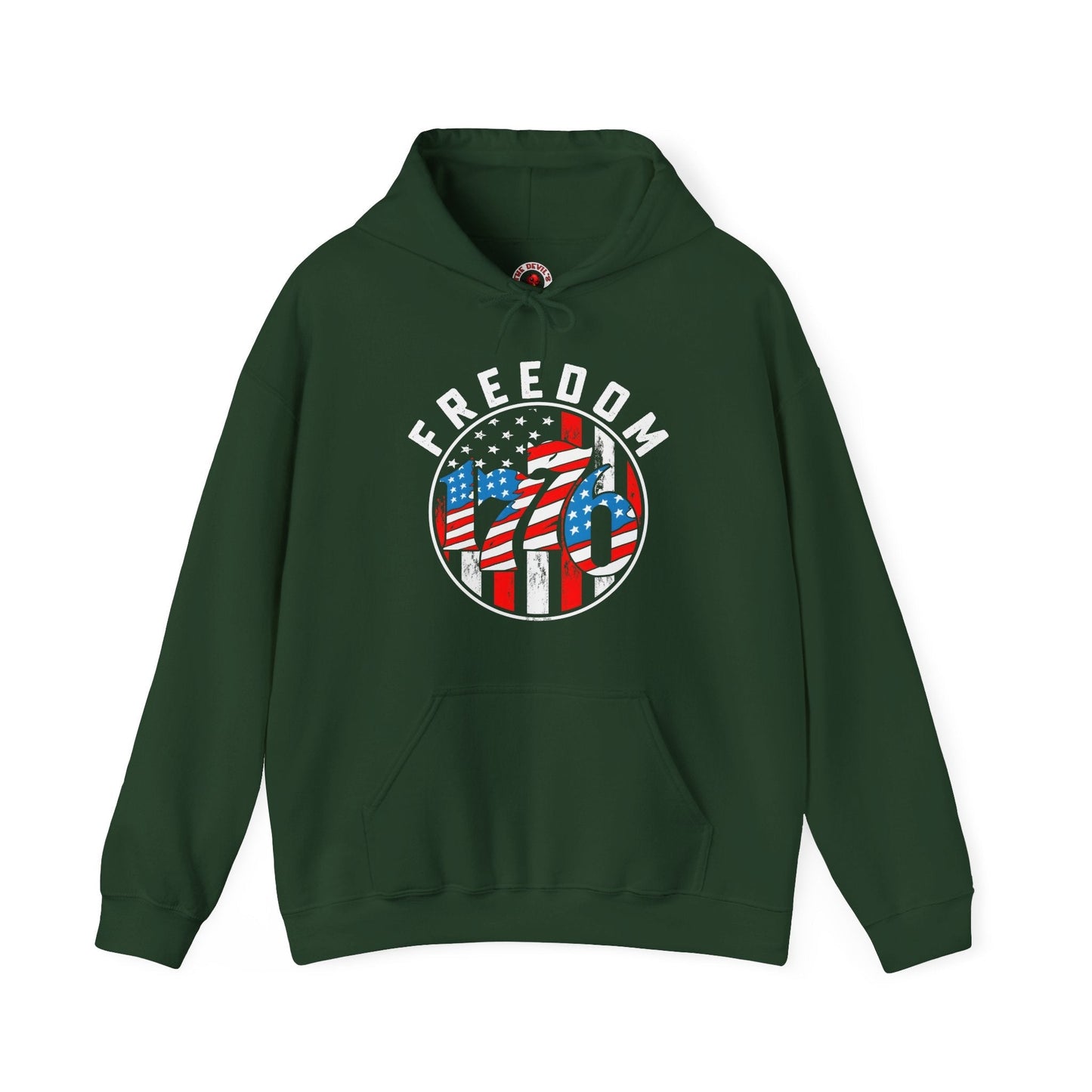Freedom 1776 Hooded Sweatshirt The Devil's Pickle