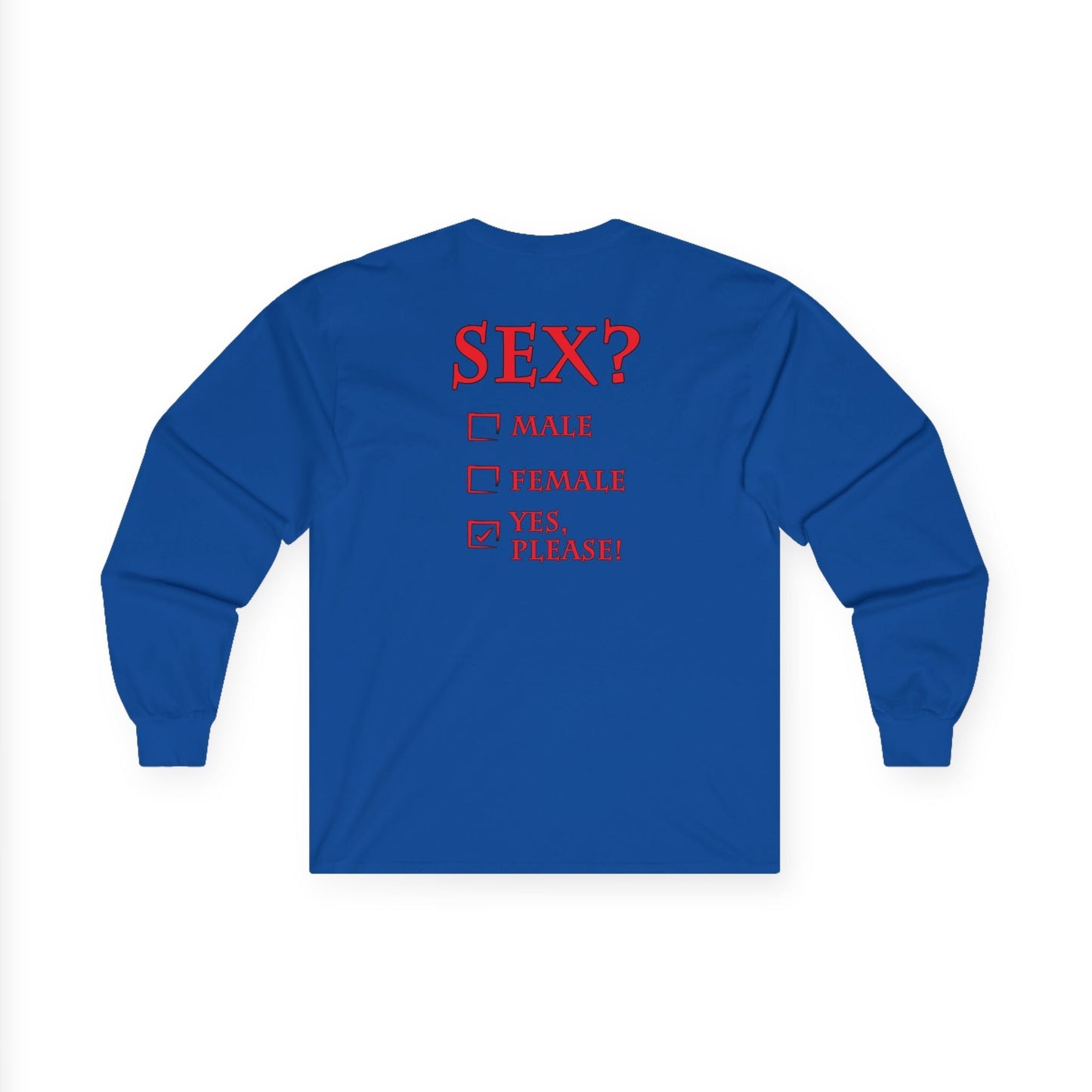 Sex? Yes, Please Long Sleeve Tee The Devil's Pickle